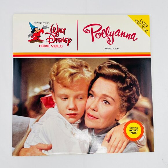 Walt Disney Pollyanna Home Video Movie Laserdisc LD CLV NTSC 45 AS - Picture 2 of 7